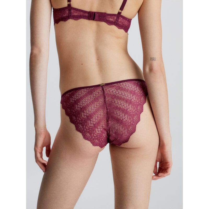 Calvin Klein Ck Black Vintage Lace Bikini image number 1